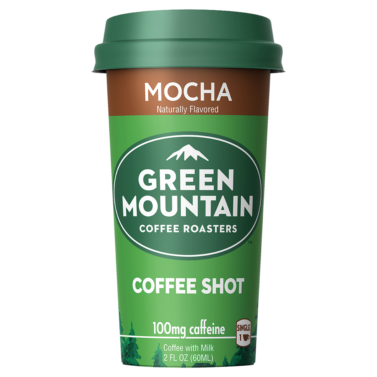 slide 1 of 1, Green Mountain Coffee Coffee Shot, Mocha, with Milk, 2 oz