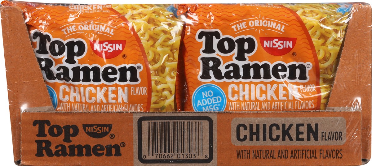 slide 5 of 9, Nissin® Top Ramen® chicken flavor, 24 ct; 3 oz