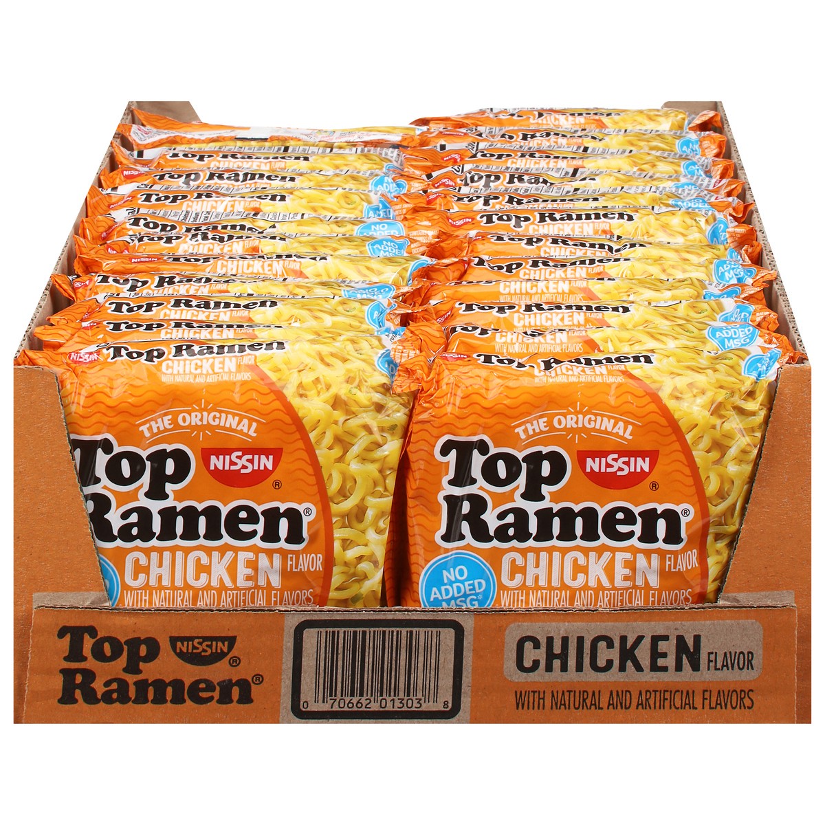 slide 1 of 9, Nissin® Top Ramen® chicken flavor, 24 ct; 3 oz