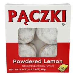 Clyde's Donuts Powdered Lemon Paczki
