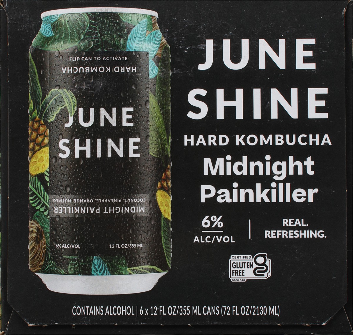 slide 8 of 9, JuneShine Midnight Painkiller, 72 fl oz