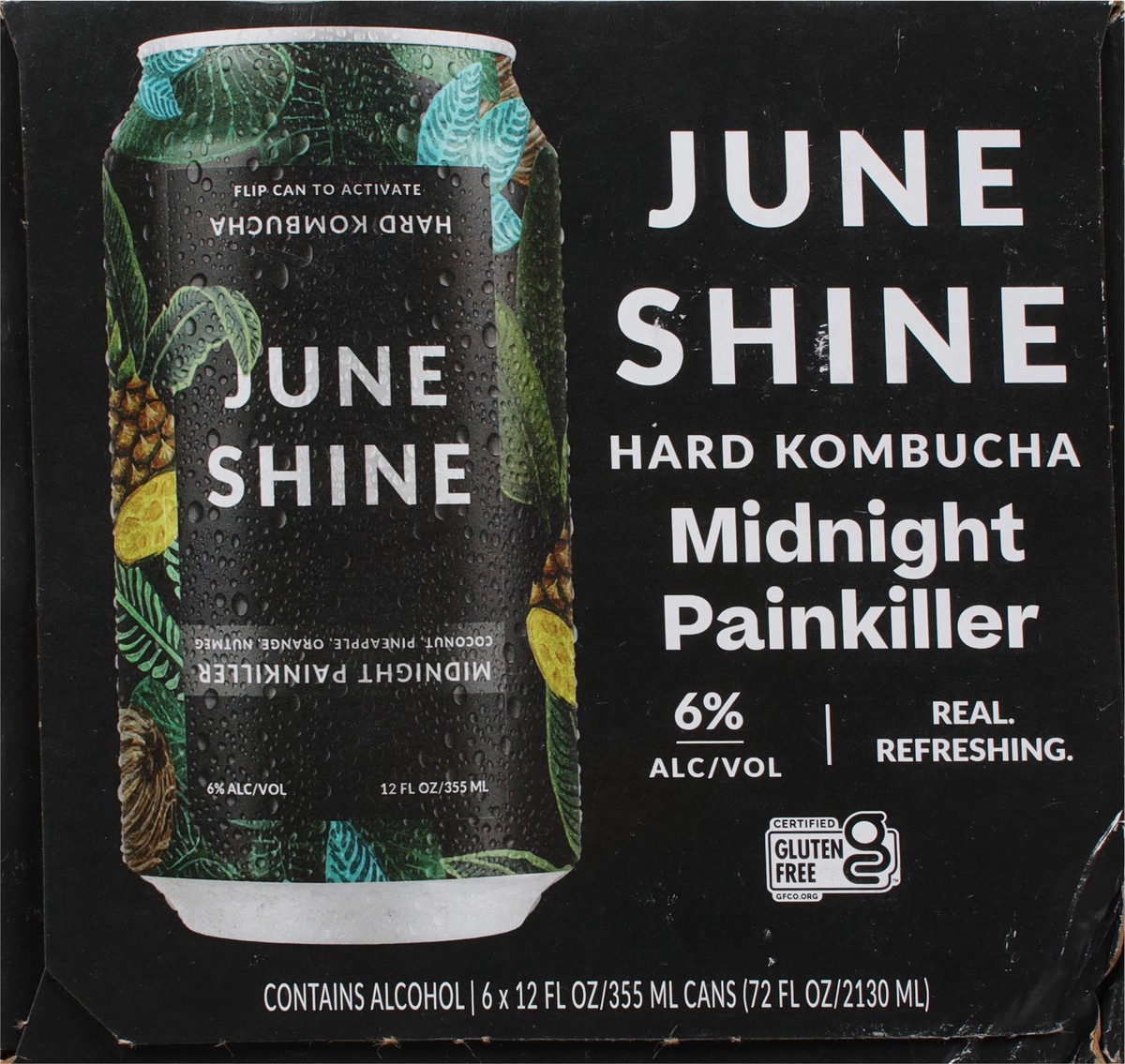 slide 7 of 9, JuneShine Midnight Painkiller, 72 fl oz