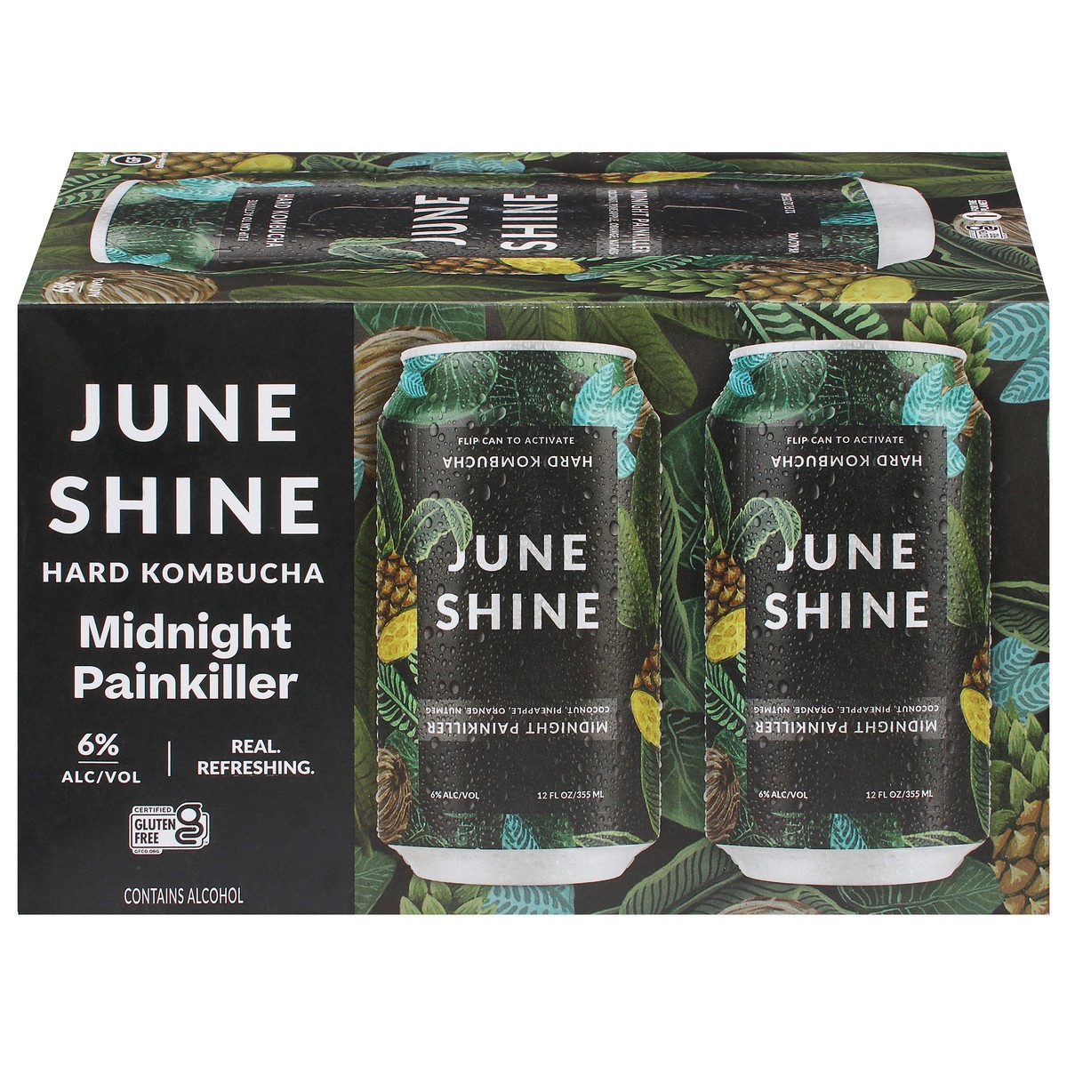 slide 1 of 9, JuneShine Midnight Painkiller, 72 fl oz