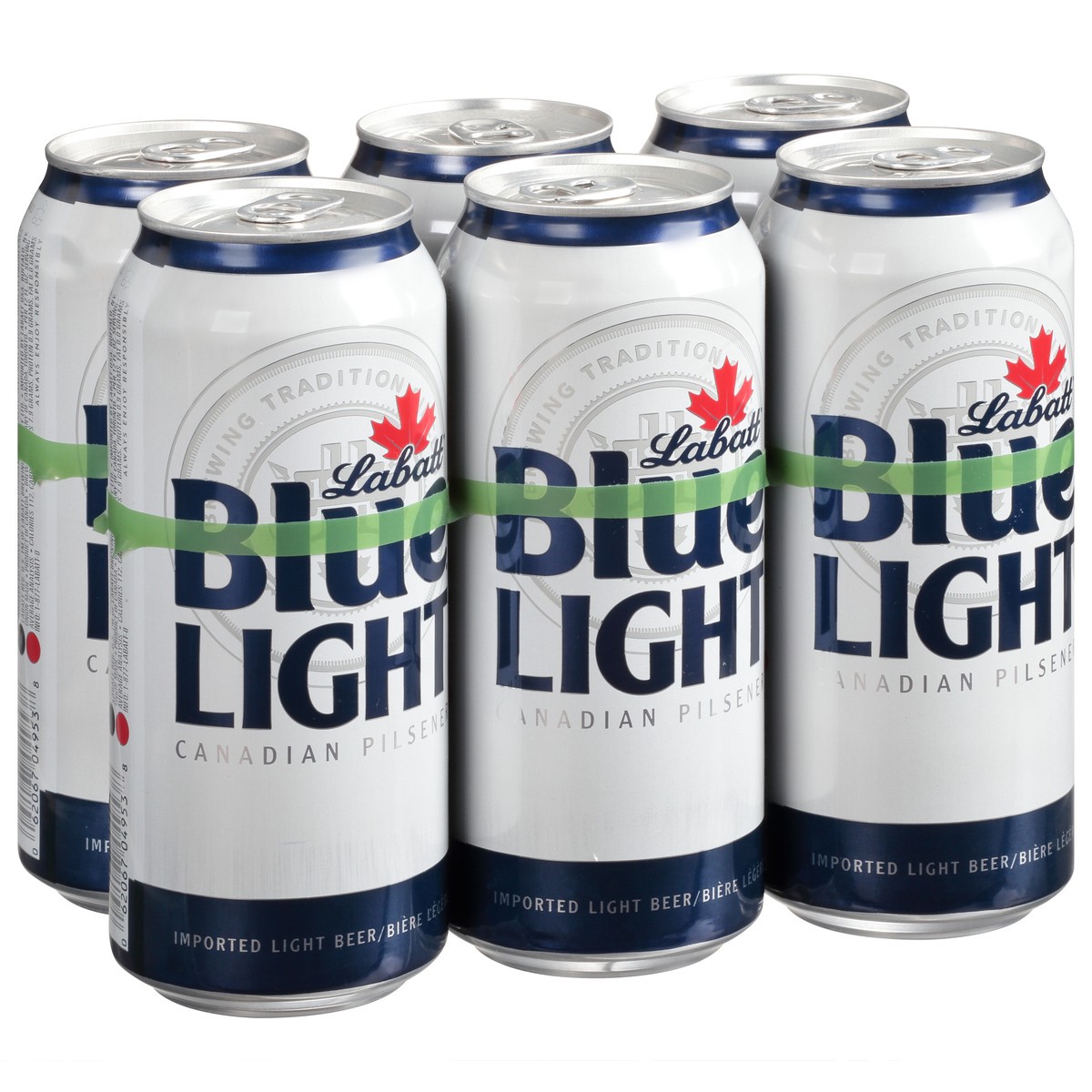 slide 2 of 11, Labatt Blue Light Canadian Pilsner Beer 6 - 16 fl oz Cans, 6 ct; 16 oz