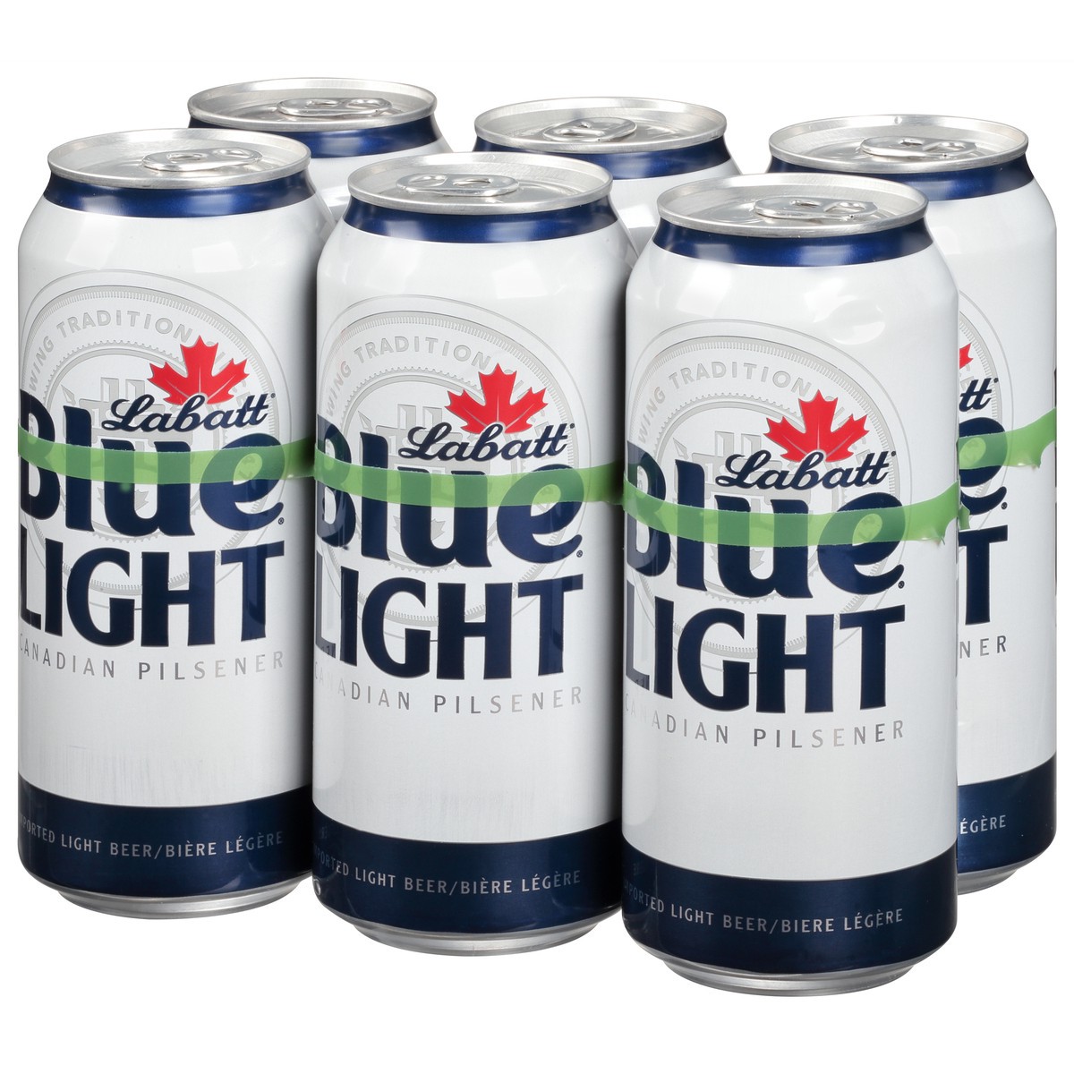 slide 3 of 11, Labatt Blue Light Canadian Pilsner Beer 6 - 16 fl oz Cans, 6 ct; 16 oz