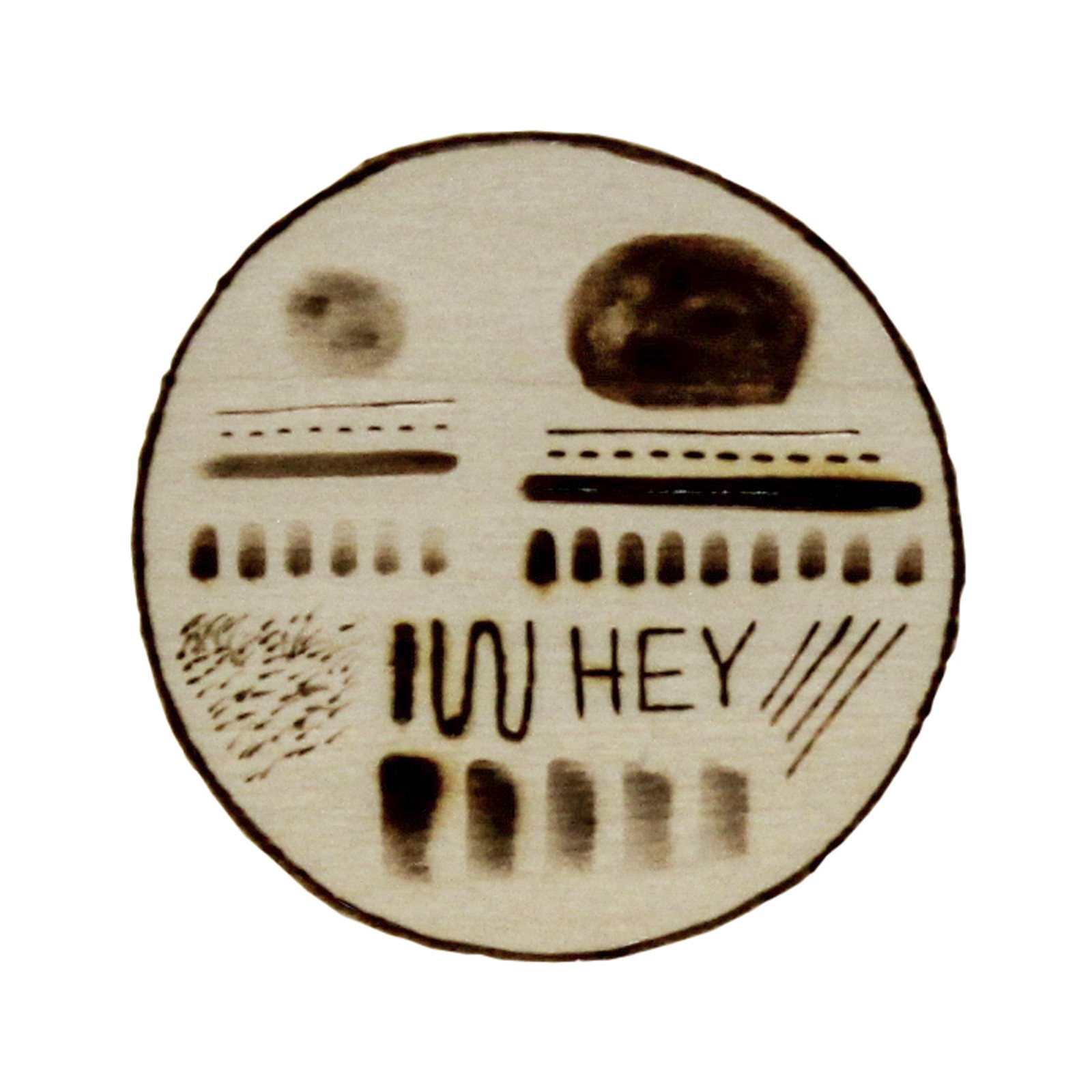 slide 6 of 6, Walnut Hollow Wood Burning Spoon Shading Point, 5.55 in x 2.20 in x 0.7 in