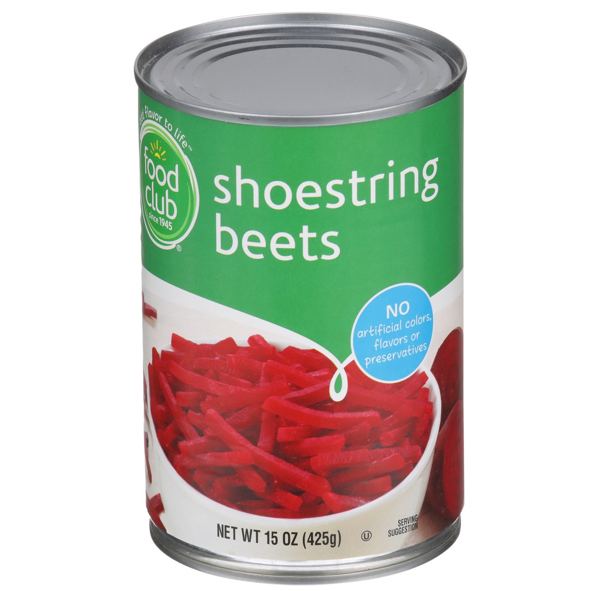 slide 3 of 9, Food Club Shoestring Beets, 15 oz