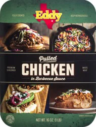 Eddy Foods Eddy Pull Chic BBQ Pulled Chicken BBQ