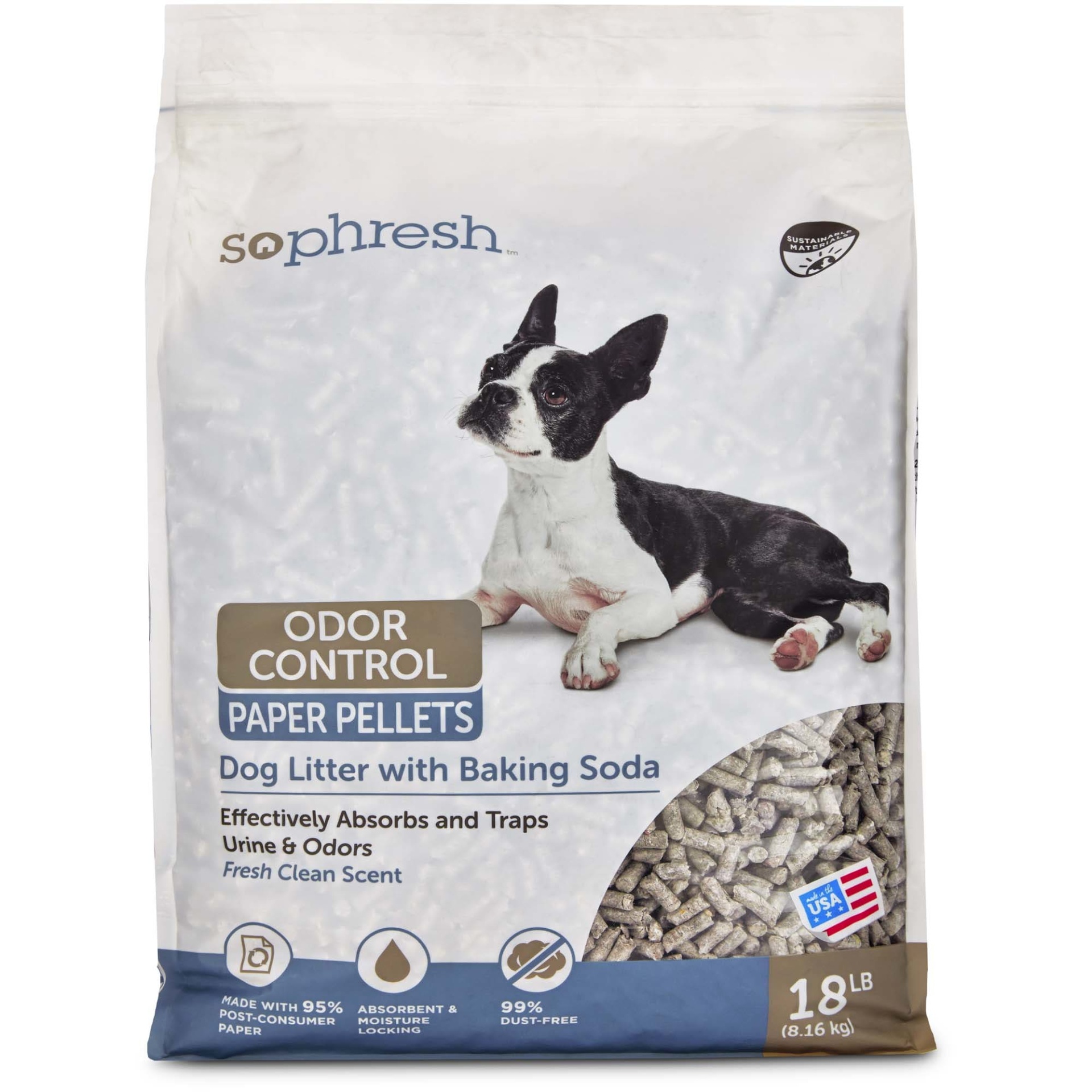 slide 1 of 1, So Phresh Dog Litter with Odor Control Paper, 1 ct