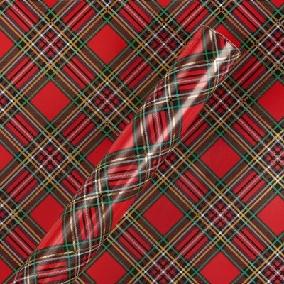 slide 1 of 1, Papyrus Holiday Chic Wrapping Paper, 1 ct
