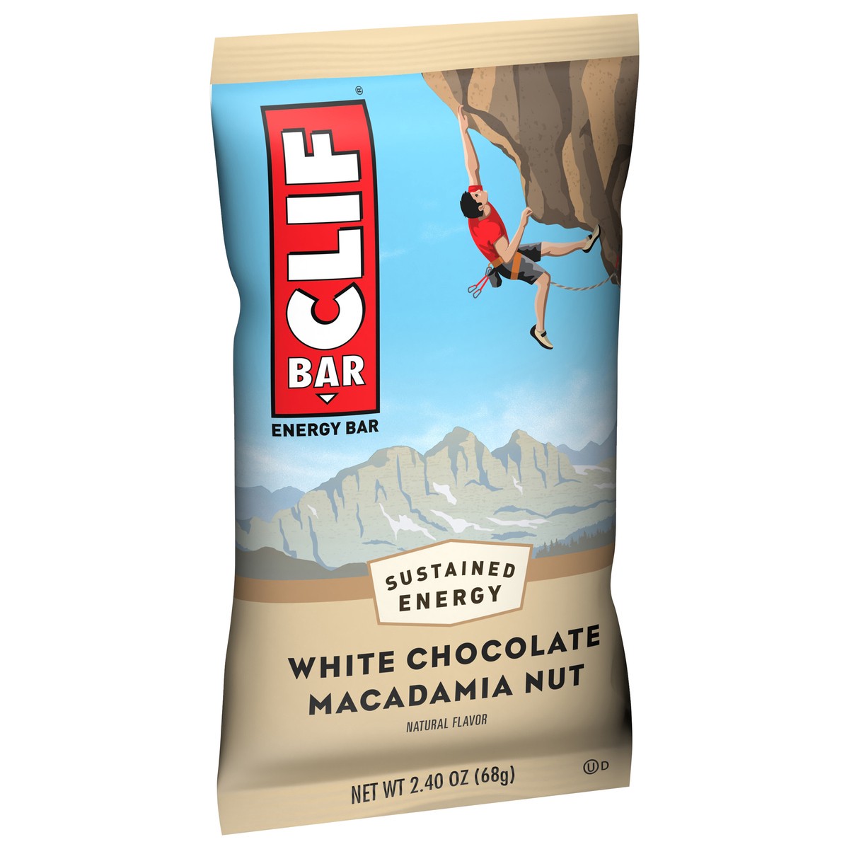 slide 2 of 9, CLIF BAR - Energy Protein Bars - White Chocolate Macadamia Nut - Made with Organic Oats - Energy Bars - Non-GMO - (1 Count), 2.4 oz