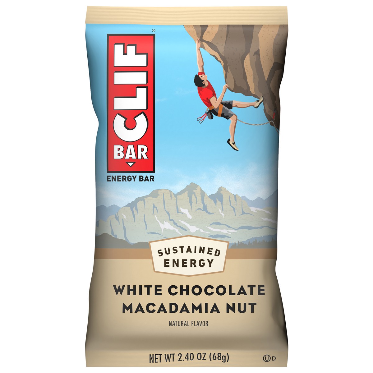 slide 7 of 9, CLIF BAR - Energy Protein Bars - White Chocolate Macadamia Nut - Made with Organic Oats - Energy Bars - Non-GMO - (1 Count), 2.4 oz