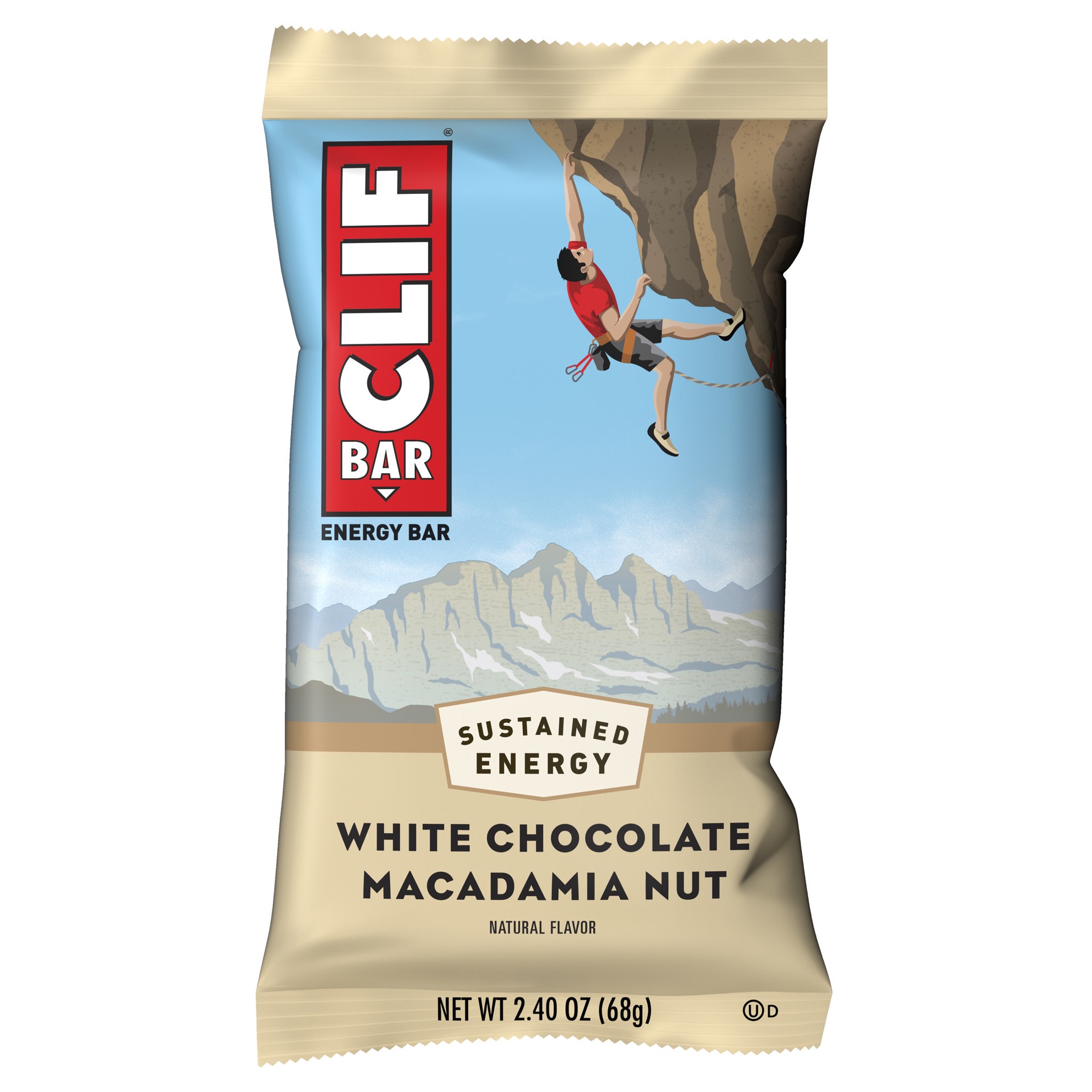 slide 1 of 4, CLIF White Chocolate Macadamia Nut Energy Bar - 1ct, 