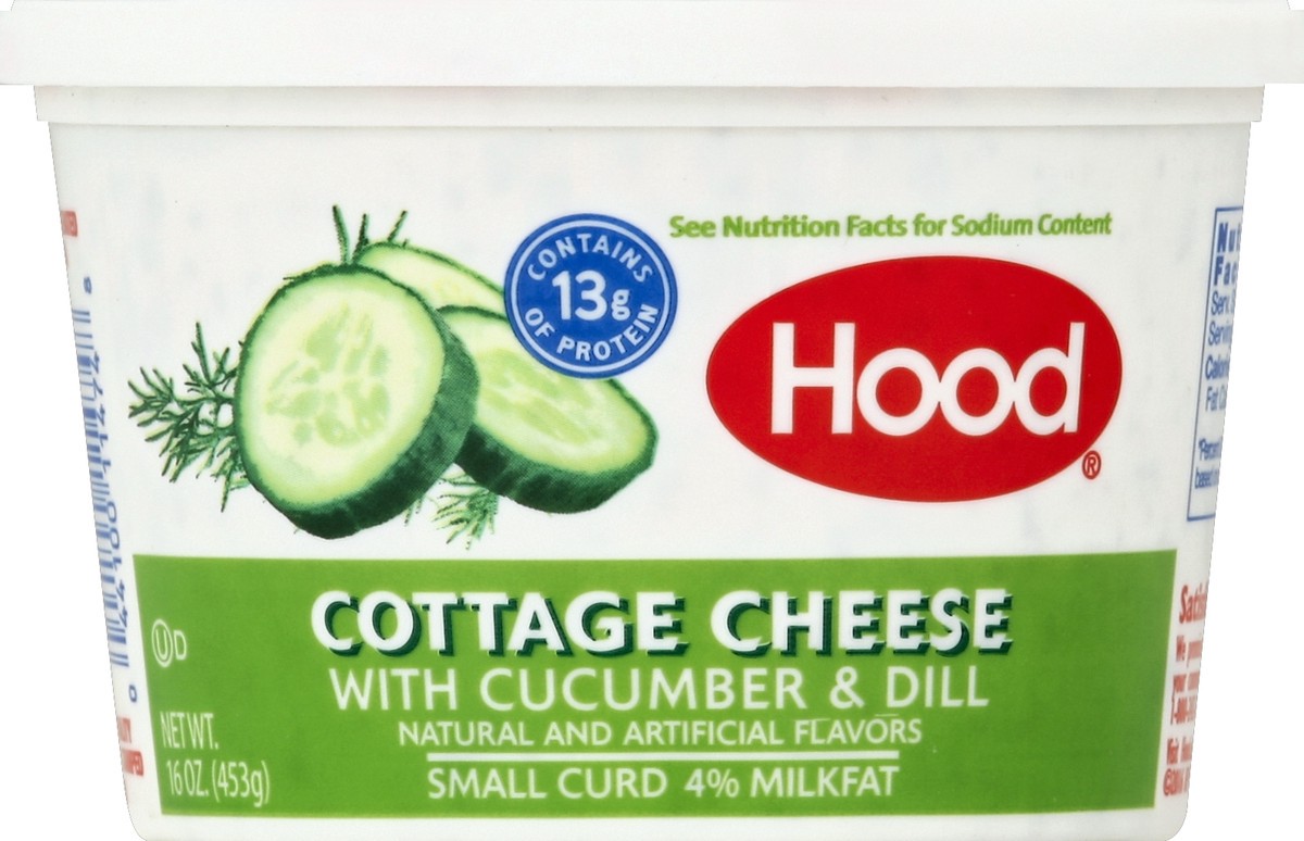 slide 1 of 3, Hood Cottage Cheese 16 oz, 16 oz
