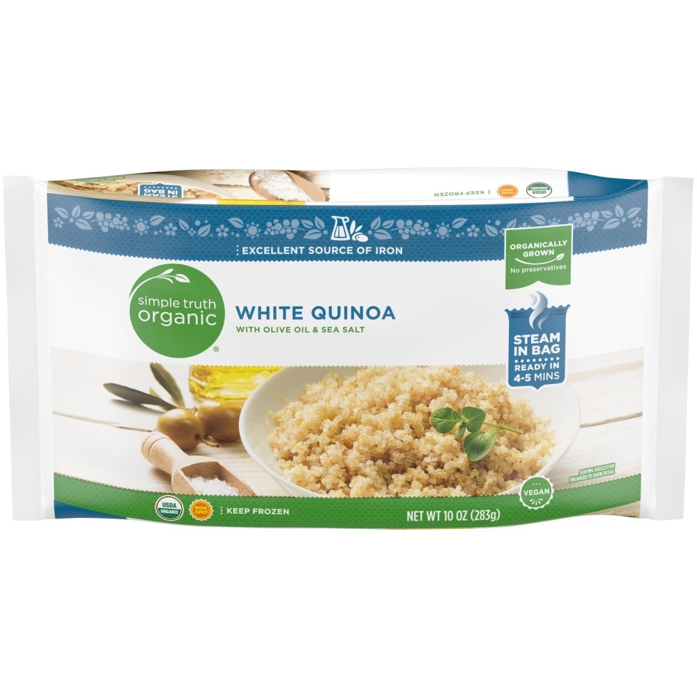 slide 1 of 1, Simple Truth Organic White Quinoa 10 oz, 10 oz