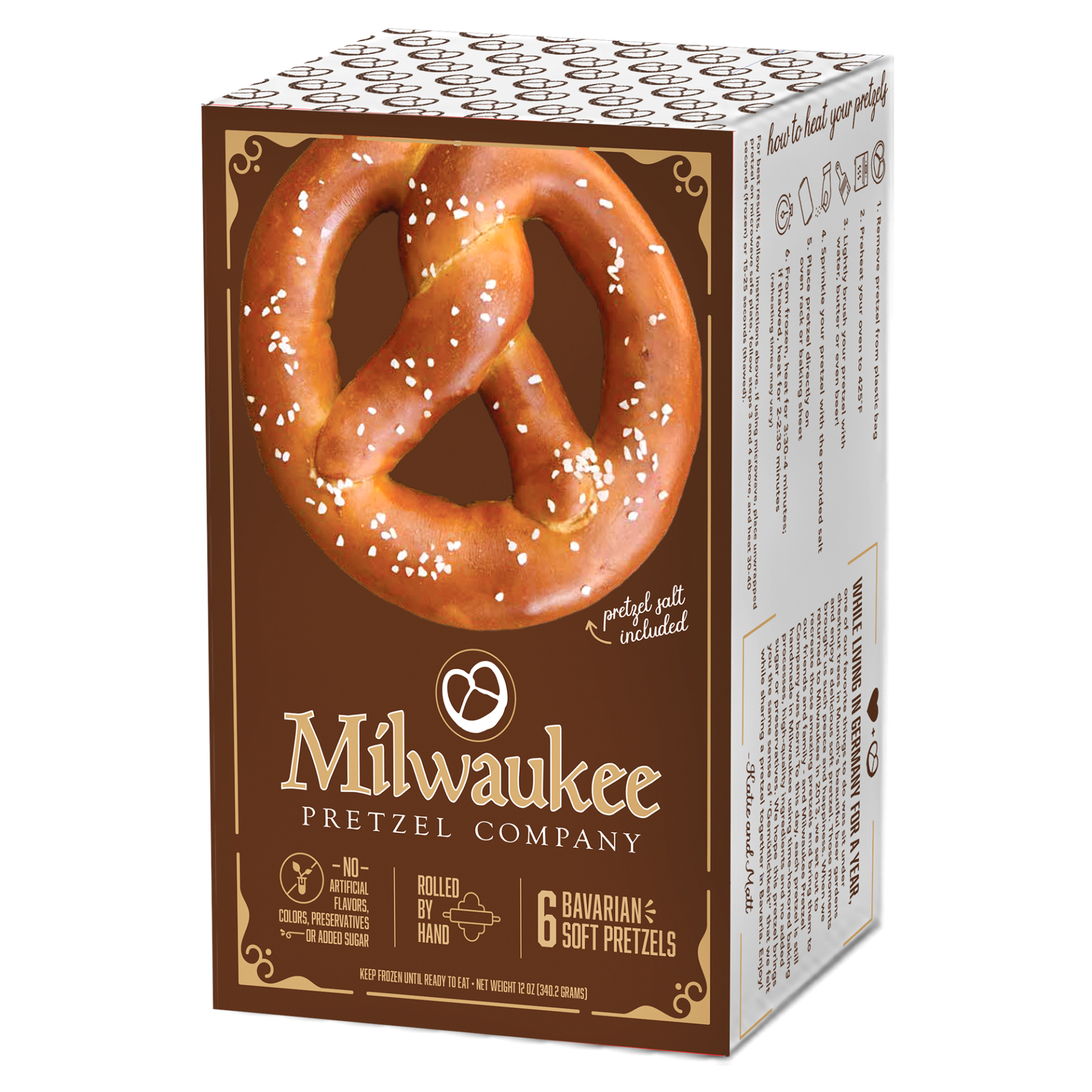 slide 1 of 1, Milwaukee Pretzel Twist, 6 ct; 2 oz