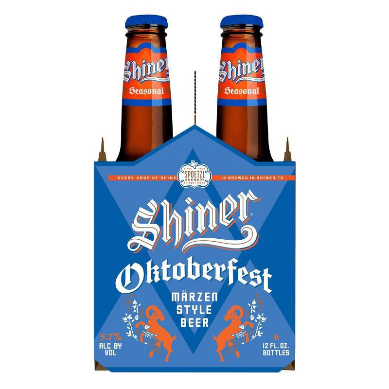 slide 3 of 5, Shiner Beer Shiner Cheer Winter Seasonal Beer, Shiner Craft Beer, 6 Pack, 12 fl oz Bottles, 5.4% ABV, 6 ct; 12 fl oz