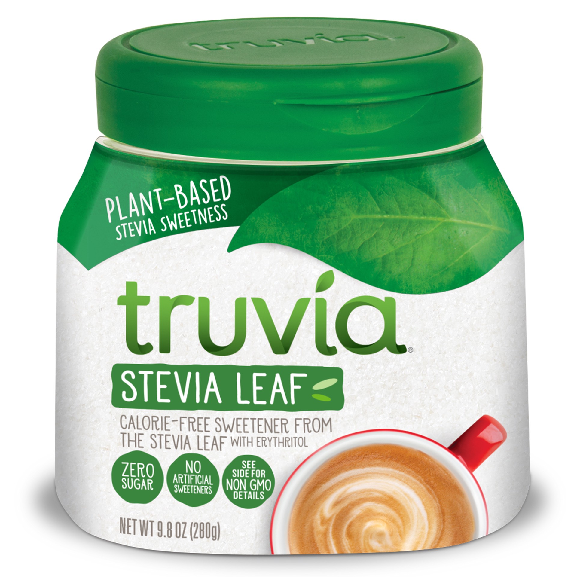 slide 1 of 8, Truvia Calorie-Free Sweetener from the Stevia Leaf Spoonable (9.8 oz Jar), 9.8 oz
