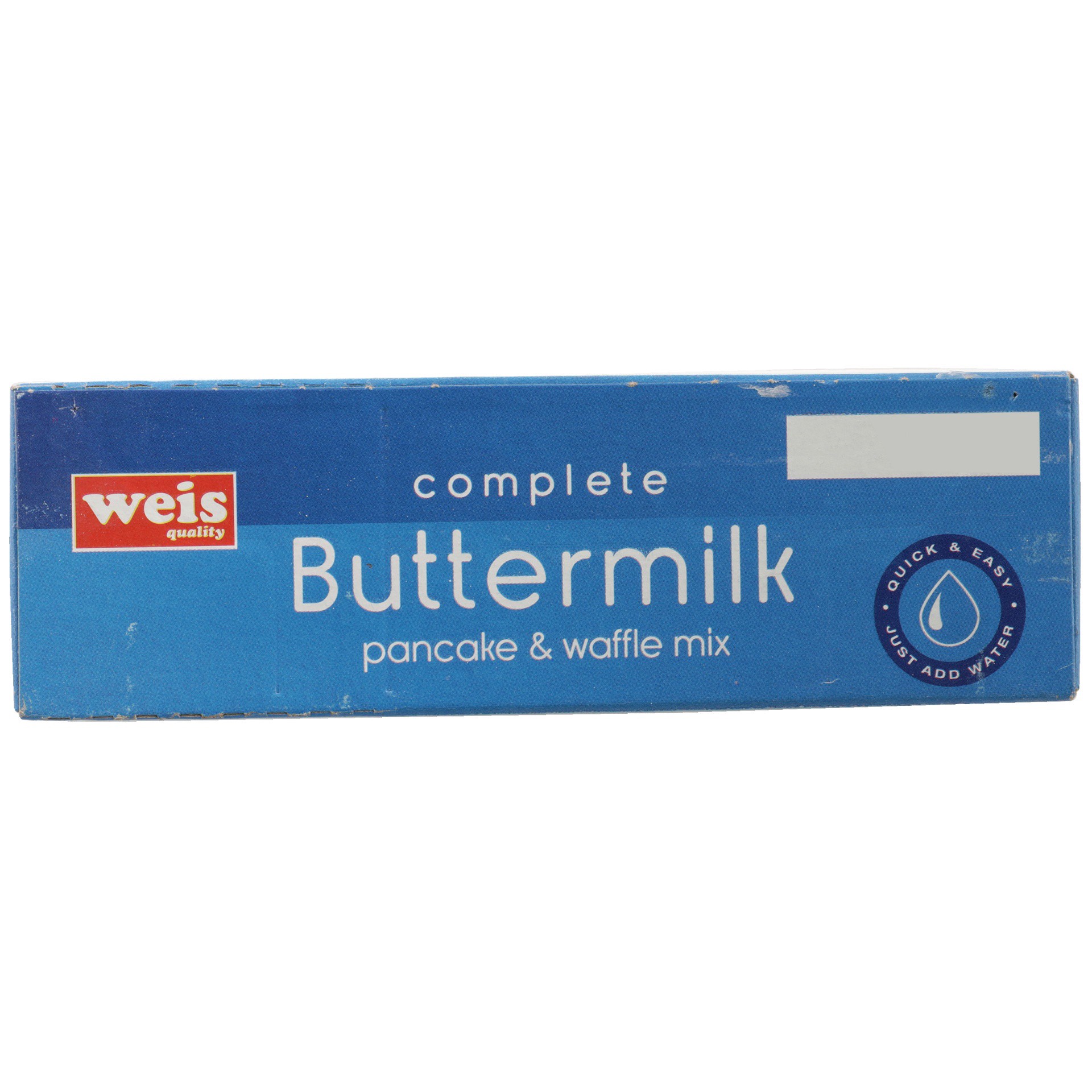 slide 2 of 6, Weis Quality Buttermilk Pancake and Waffle Mix, 2 lb