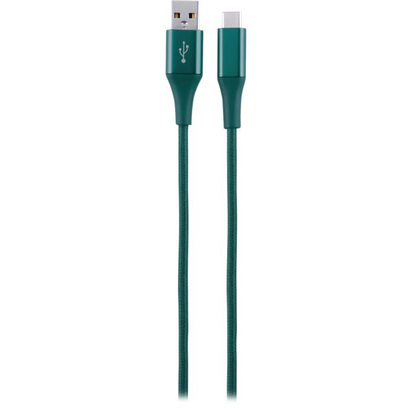 slide 2 of 5, Ativa® USB Type-C To USB Type-A Cable, 6', Emerald, 45398, 1 ct