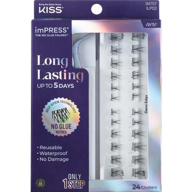 slide 1 of 1, KISS Ks Impress Press On Premium 02, 1 ct