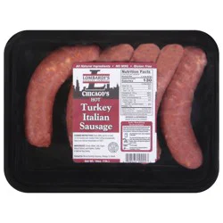 Lombardi's Sausage Company Hot Italian Turkey Sausage 16 oz