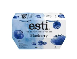Esti Blueberry 0% Milkfat Greek Yogurt