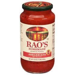 Rao's Homemade Homemade Spicy Arrabbiata Marinara Sauce 32 oz