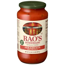 Rao's Homemade Spicy Arrabbiata Marinara Sauce 32 oz