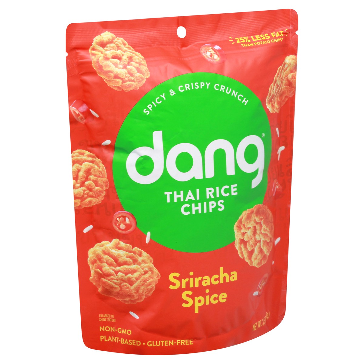 slide 2 of 11, Dang Sriracha Spice Thai Rice Chips 3.5 oz, 3.5 oz