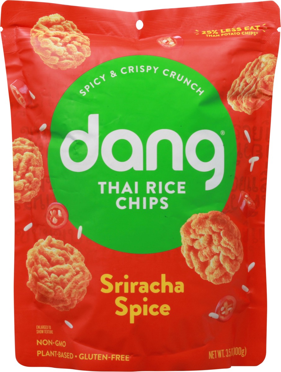 slide 9 of 11, Dang Sriracha Spice Thai Rice Chips 3.5 oz, 3.5 oz