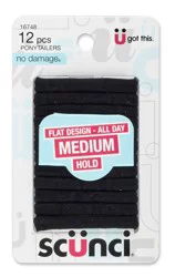 scünci No Damage Ponytailers 12 Each