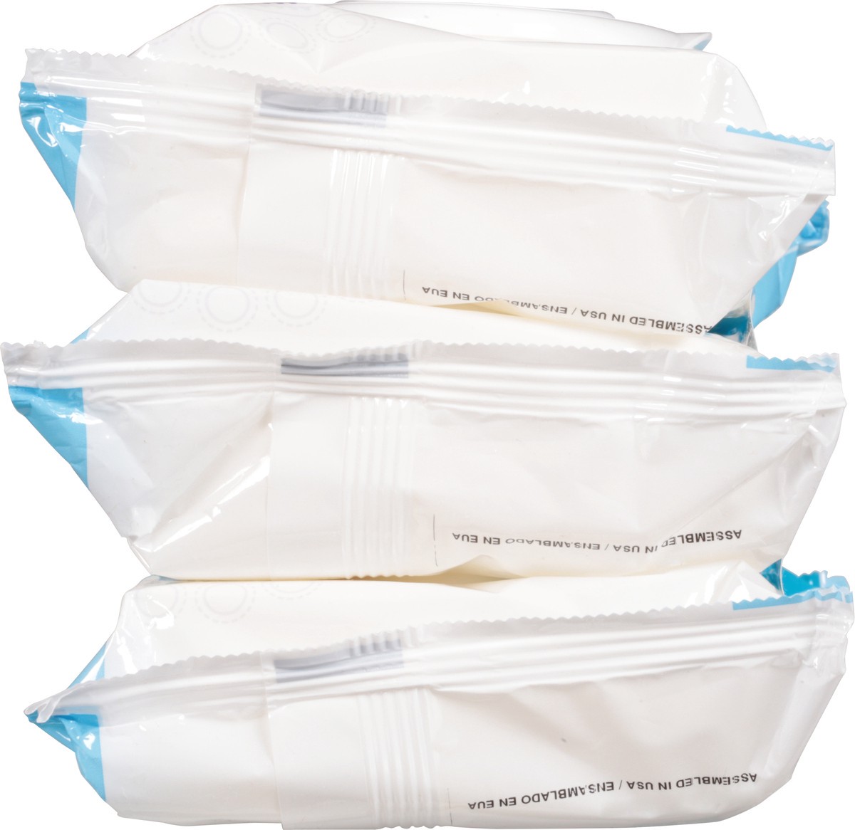 slide 2 of 14, Tippy Toes Flushable Wipes, 3 pk; 50 ct