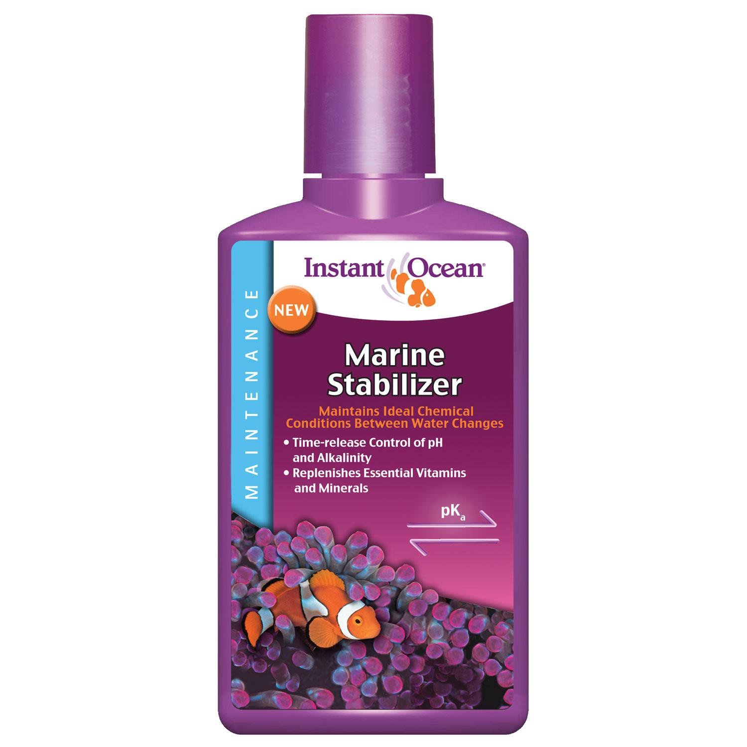 slide 1 of 1, Instant Ocean Marine Aquarium Stabilizer, 8.45 fl oz