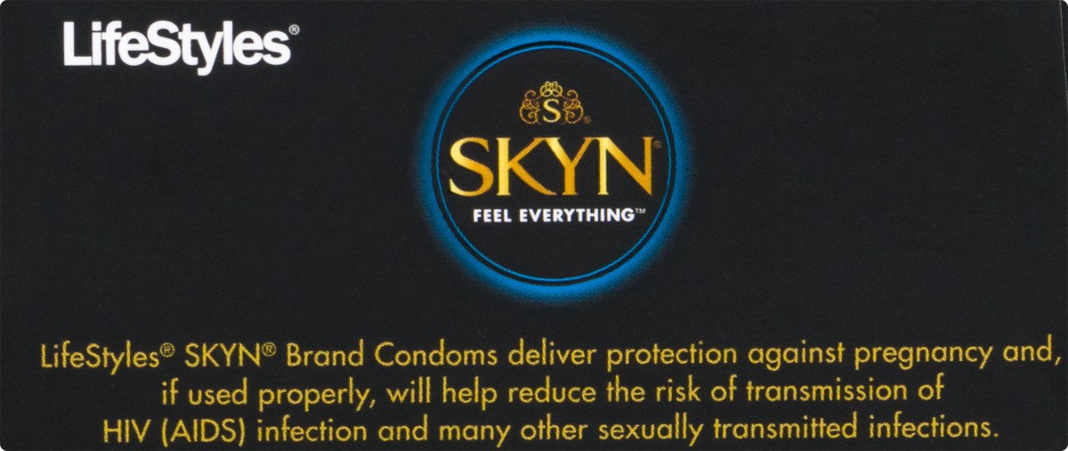 slide 3 of 9, SKYN Elite Extra Lube Non-Latex Lubricated Condoms 12 ea, 12 ct