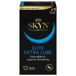 LifeStyles Skyn Elite Extra Lubricated Non-Latex Condoms