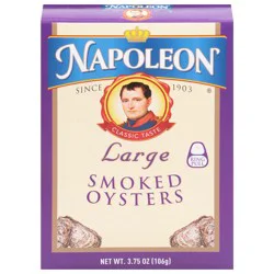 Napoleon Smoked Oysters Large 3.75 oz