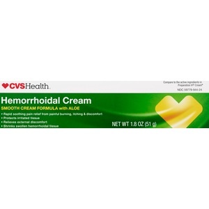 slide 1 of 1, CVS Health Hemorrhoidal Cream, 1.8 oz