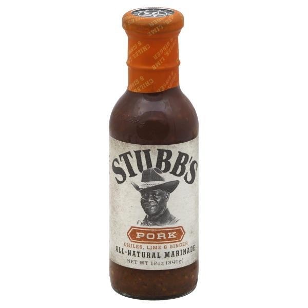 slide 1 of 1, Stubb's Chili, Lime & Ginger Pork Marinade Mix, 1 oz