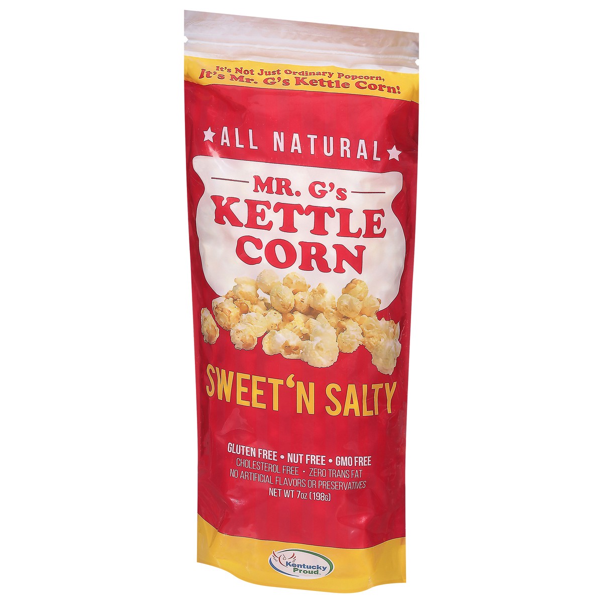 slide 7 of 13, Mr. G's Kettle Corn All Natural Sweet 'N Salty Kettle Corn 7 oz, 7 oz