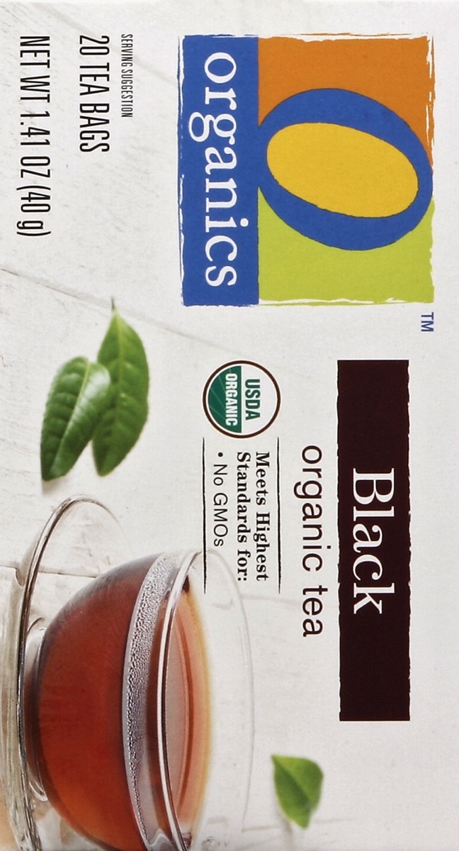 slide 2 of 5, O Organics Organic Black Tea, 20 ct