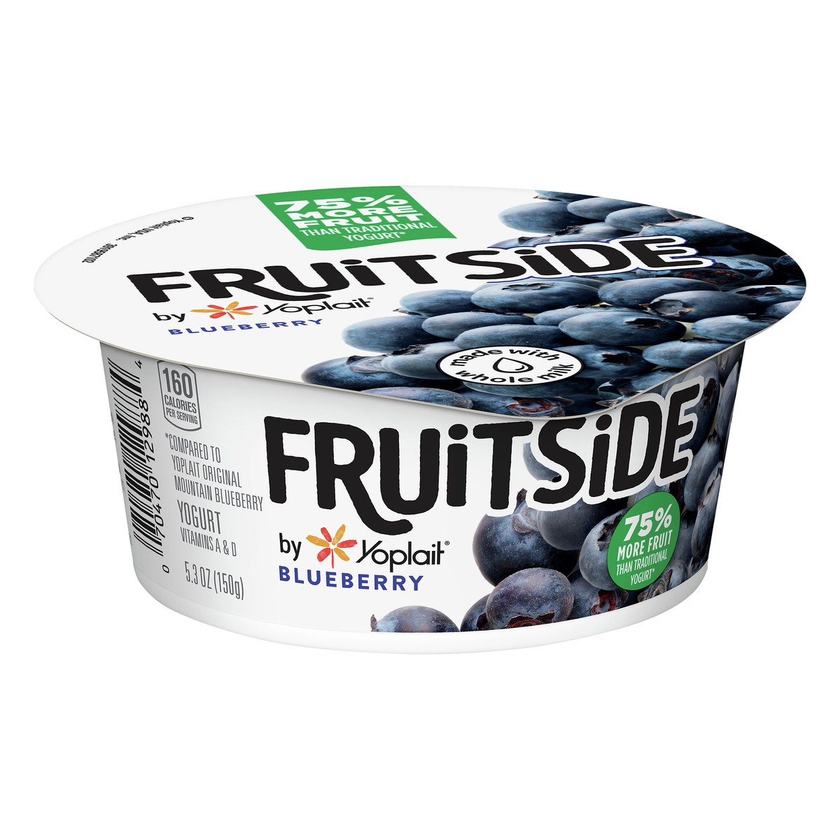 slide 9 of 12, Yoplait Fruit Side Blueberry Yogurt 5.3 oz, 5.3 oz