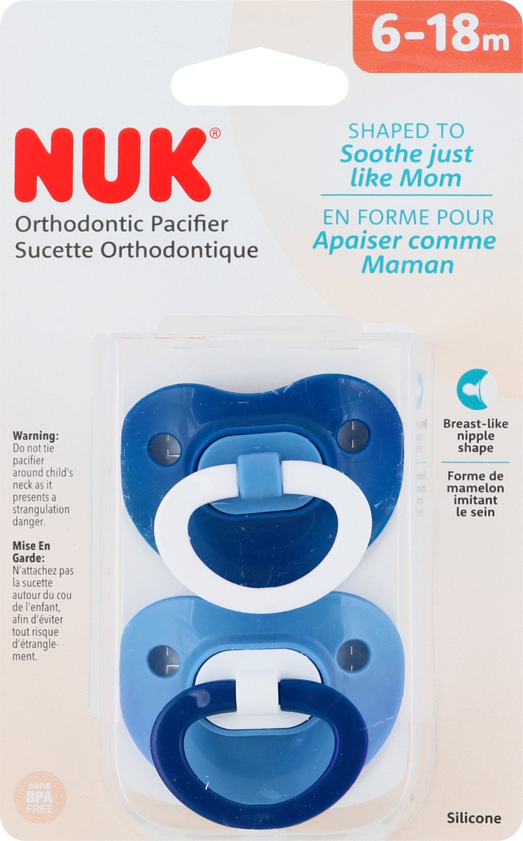 slide 6 of 10, Nuk Pacififer Juicy, 2 ct