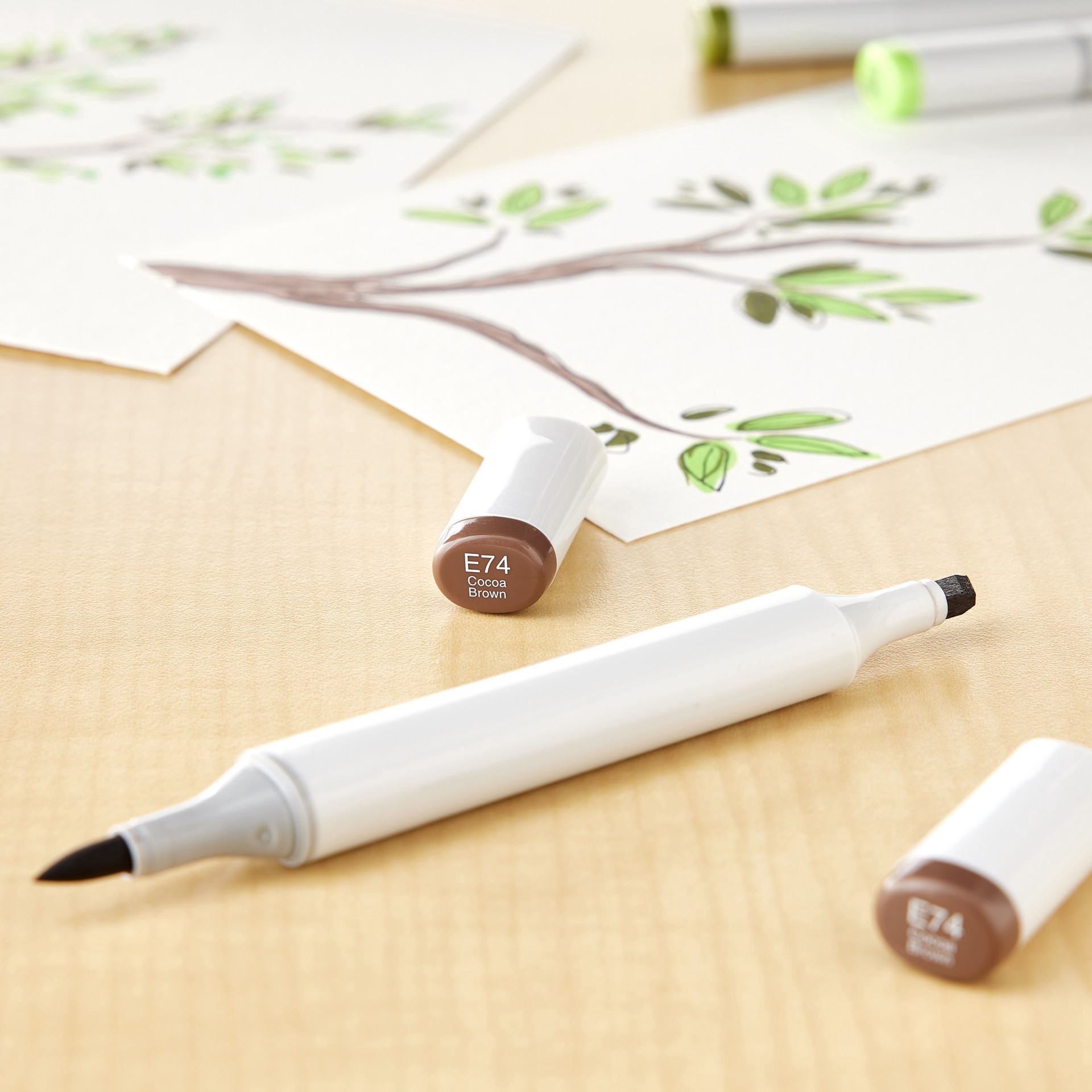 slide 2 of 2, Copic Sketch Marker, Earths, 1 ct