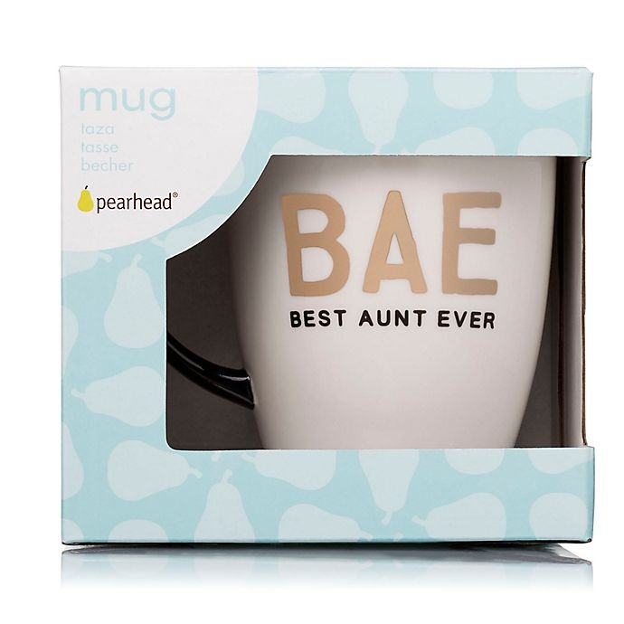 slide 5 of 5, Pearhead BAE: Best Aunt Ever'' Coffee Mug - White'', 1 ct