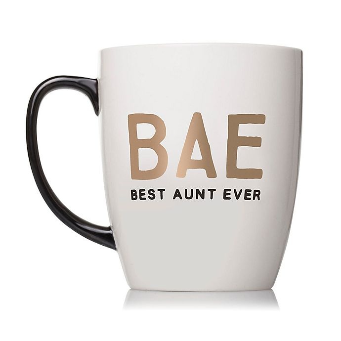 slide 1 of 5, Pearhead BAE: Best Aunt Ever'' Coffee Mug - White'', 1 ct