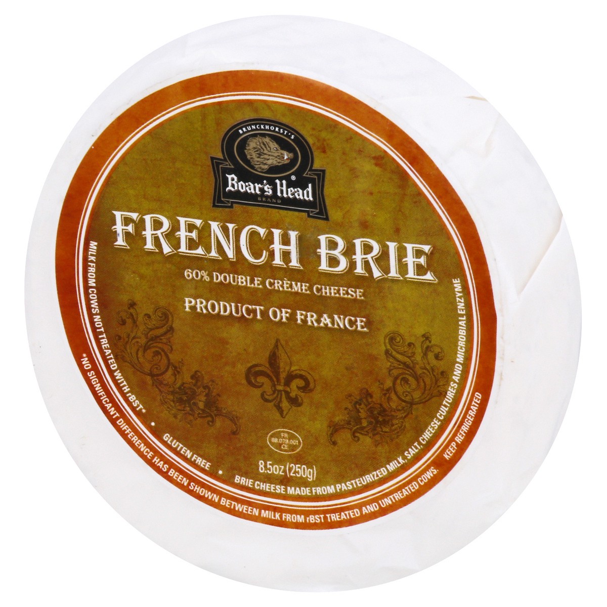 slide 2 of 9, Boar's Head French Brie Cheese, 1 ct