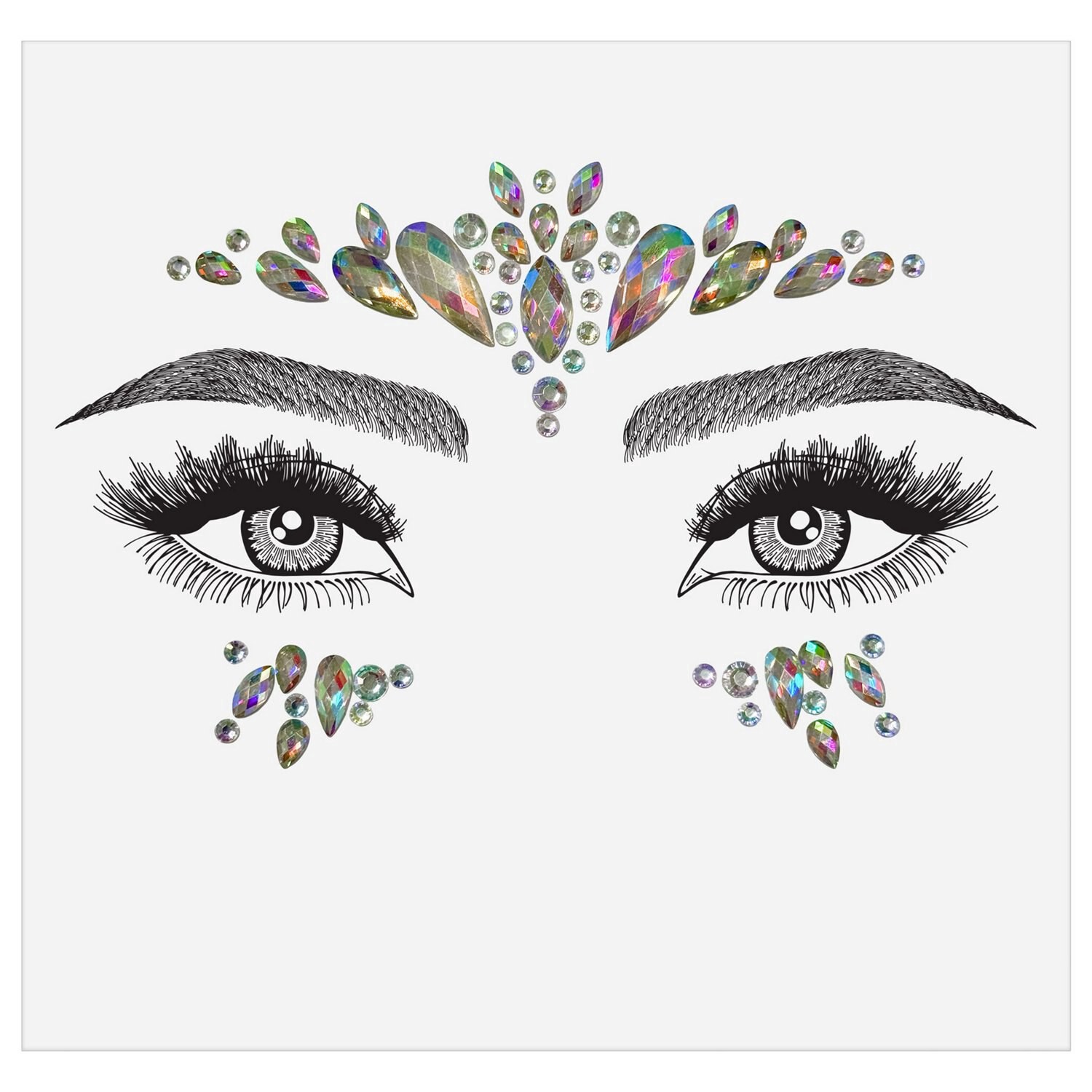 slide 2 of 2, L.A. Girl Face & Body Gems-Glam That Enchants, 1 ct