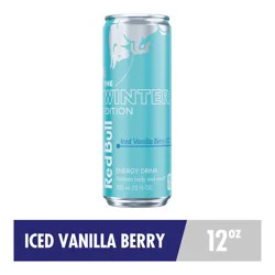 Red Bull, Winter Edition Iced Vanilla Berry Energy Drink, 12 Oz