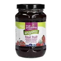 True Goodness Organic Four Fruit Spreads